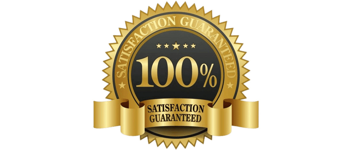 100% Satisfaction Guaranteed